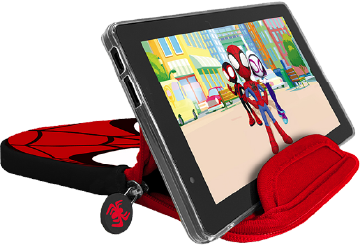 Vision TAB 7 Spidey no apoio para tablet