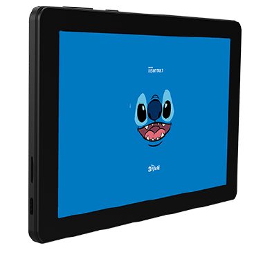 Vision TAB 7 Stitch - frente do tablet